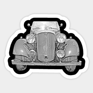 Rover 12 P1 1930s British classic car Sticker